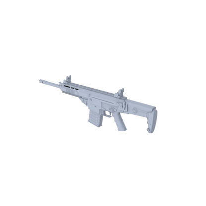MRY-SFW LYGS001 Modern Standard Rifle 3D Model - 6 Selection Drawings