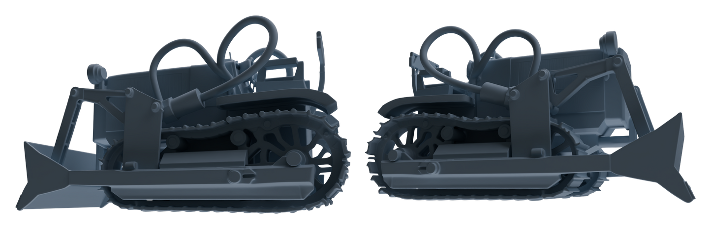 MRY-SFW LYTS657 Historical WWII Pacific War U.S. Army & Japanese Army Construction Equipment 7 Groups