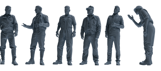 MRY-SFW SSTR048 Miniatures Soldier Model Kit Fury Sherman Ta – LCD 3D printed resin model kit, image 1