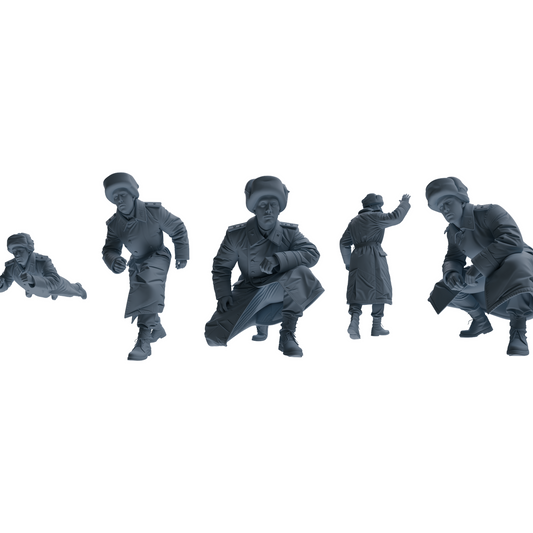 MRY-SFW LYGR645 WWII Soviet Union Five-Person Ambush Group
