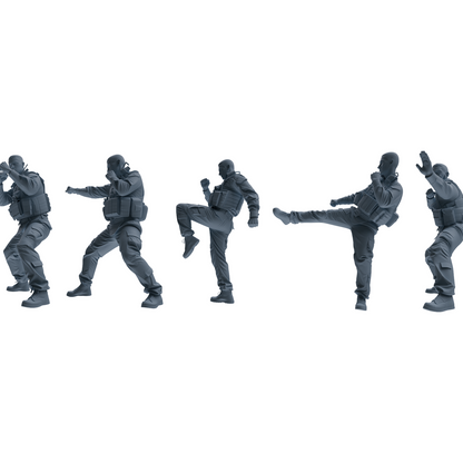 MRY-SFW LYGR624 Modern U.S. Army Five-Person Combat
