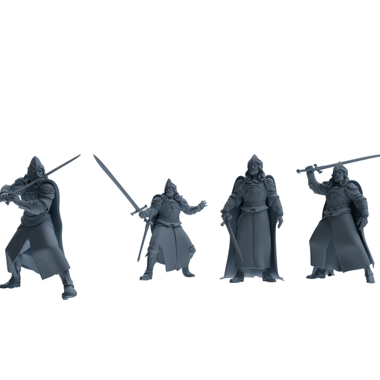 MRY-SFW SSTR300 Medieval King Battle Four-Person Group