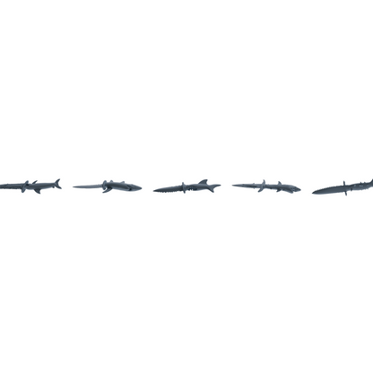 MRY-SFW LYGS397 Shark Dagger Weapon Modern Model 5 pcs