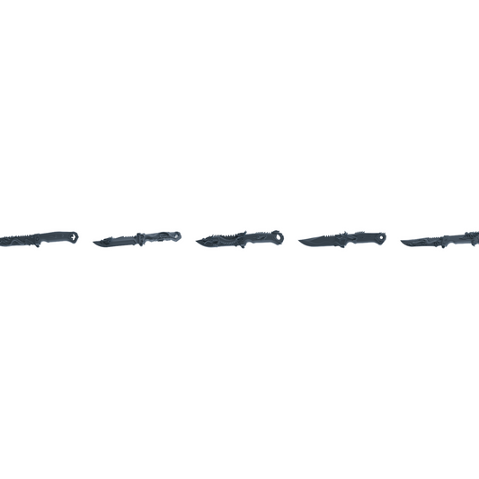 MRY-SFW LYGS401 Dragon Pattern Tactical Knife Weapon Modern Model 5 pcs