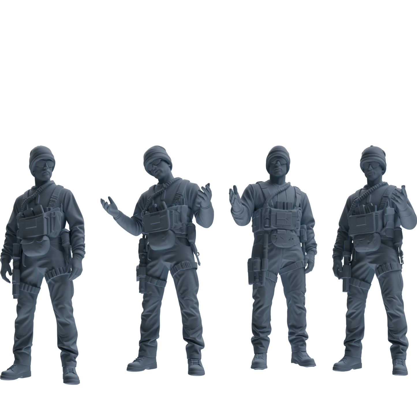 MRY-SFW SSTR380 Modern U.S. Special Forces Conversation Four-Person Group