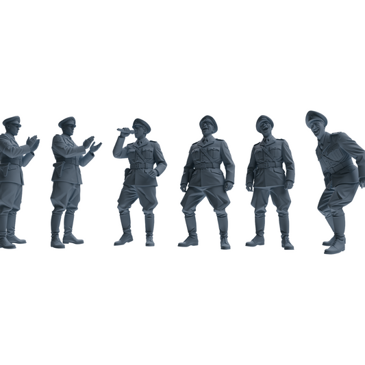 MRY-SFW LYGR588 WWII French Army Six-Person Entertainment Group