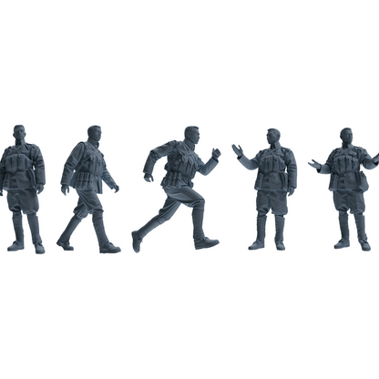 MRY-SFW LYGR606 Historical People's Liberation Army Five-Person Daily Routine