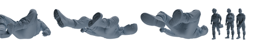 MRY-SFW SSTR030 Miniatures Soldier Model Kit 1993 Mogadishu  – LCD 3D printed resin model kit, image 1
