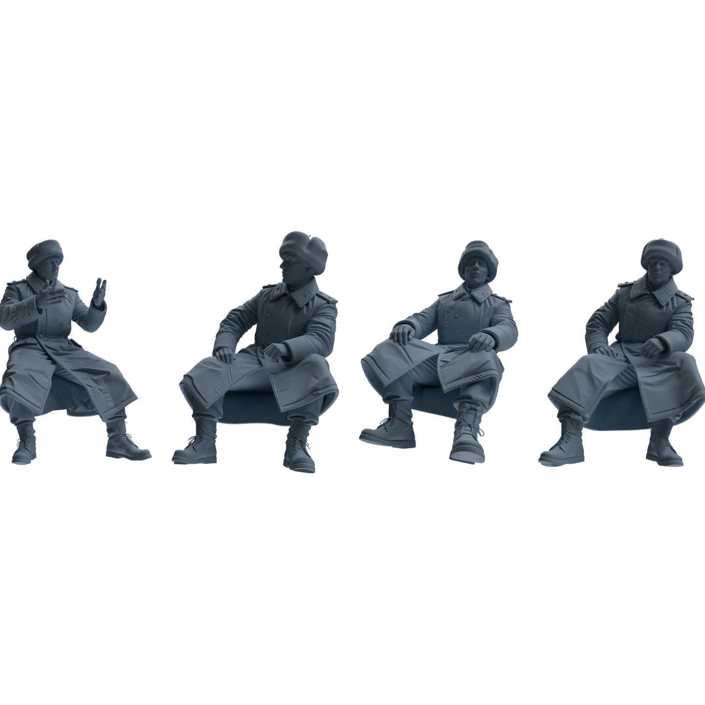 MRY-SFW LYGR642 WWII Soviet Four-Person Leisure