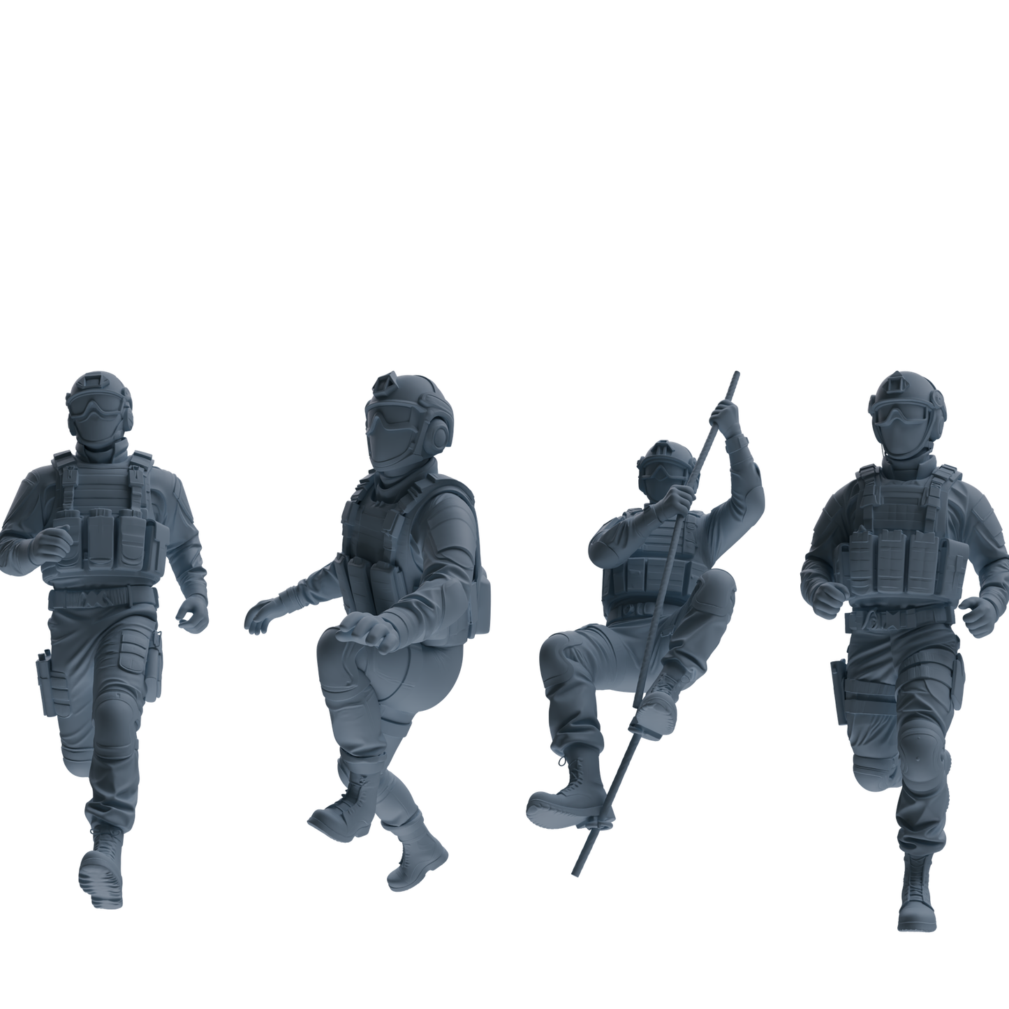 MRY-SFW SSTR356 Modern American Mercenary Training Four-Person Group