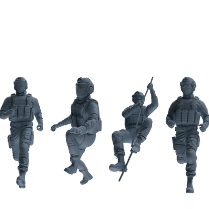 MRY-SFW SSTR356 Modern American Mercenary Training Four-Person Group