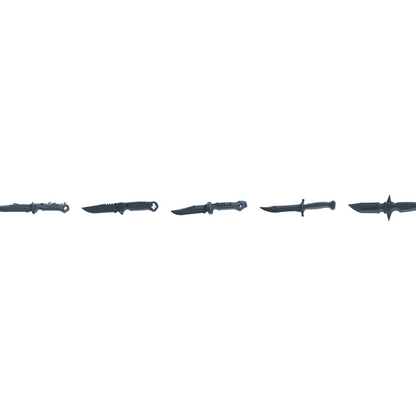 MRY-SFW LYGS387 Tactical Knife Weapon Modern Model 5 pcs