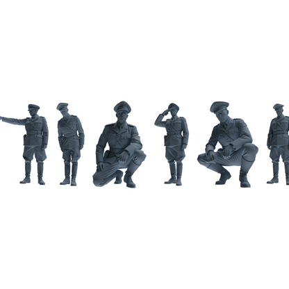 MRY-SFW LYGR579 WWII French Army Six-Person Punishment Group