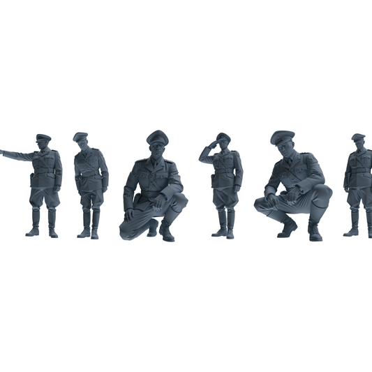 MRY-SFW LYGR579 WWII French Army Six-Person Punishment Group