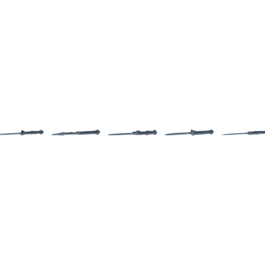 MRY-SFW LYGS403 Minimalist Style Dagger Weapon Modern Model 5 pcs