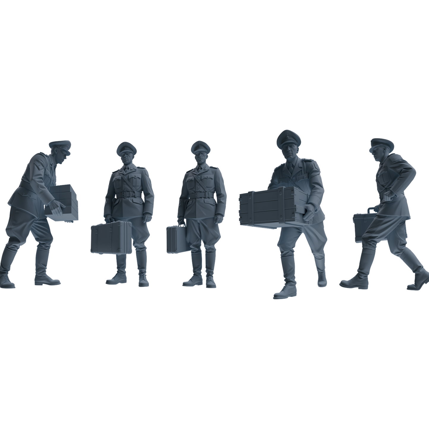 MRY-SFW LYGR578 WWII French Army Five-Person Carrying Group