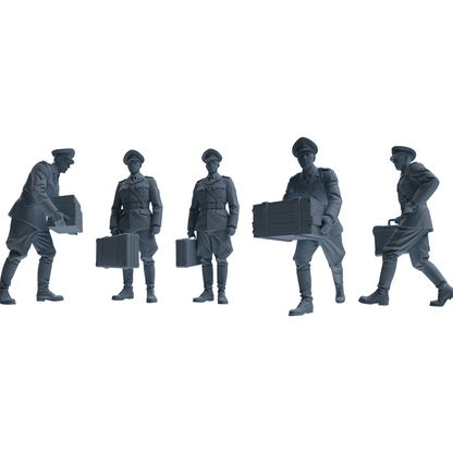 MRY-SFW LYGR578 WWII French Army Five-Person Carrying Group