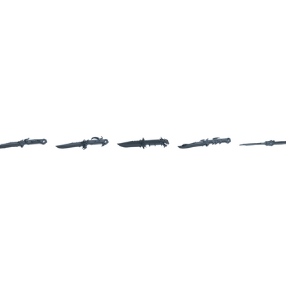 MRY-SFW LYGS405 Modern Style Tactical Knife Weapon Modern Model 5 pcs