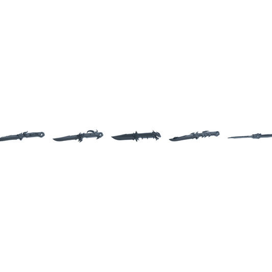 MRY-SFW LYGS405 Modern Style Tactical Knife Weapon Modern Model 5 pcs