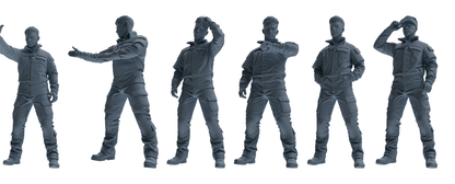 MRY-SFW LYGR691 Modern U.S. Military Six-Person Daily Routine 3