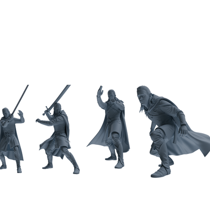 MRY-SFW SSTR309 Medieval Elf-King Battle 2 Four-Person Group