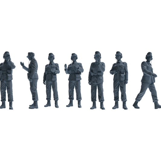 MRY-SFW LYGR650 WWII Mine Soldier Seven-Person Daily Routine 2