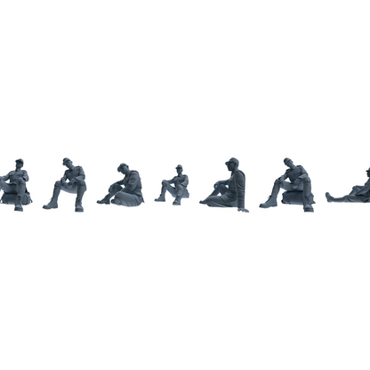 MRY-SFW LYGR634 WWII Japanese Army Seven-Person Rest