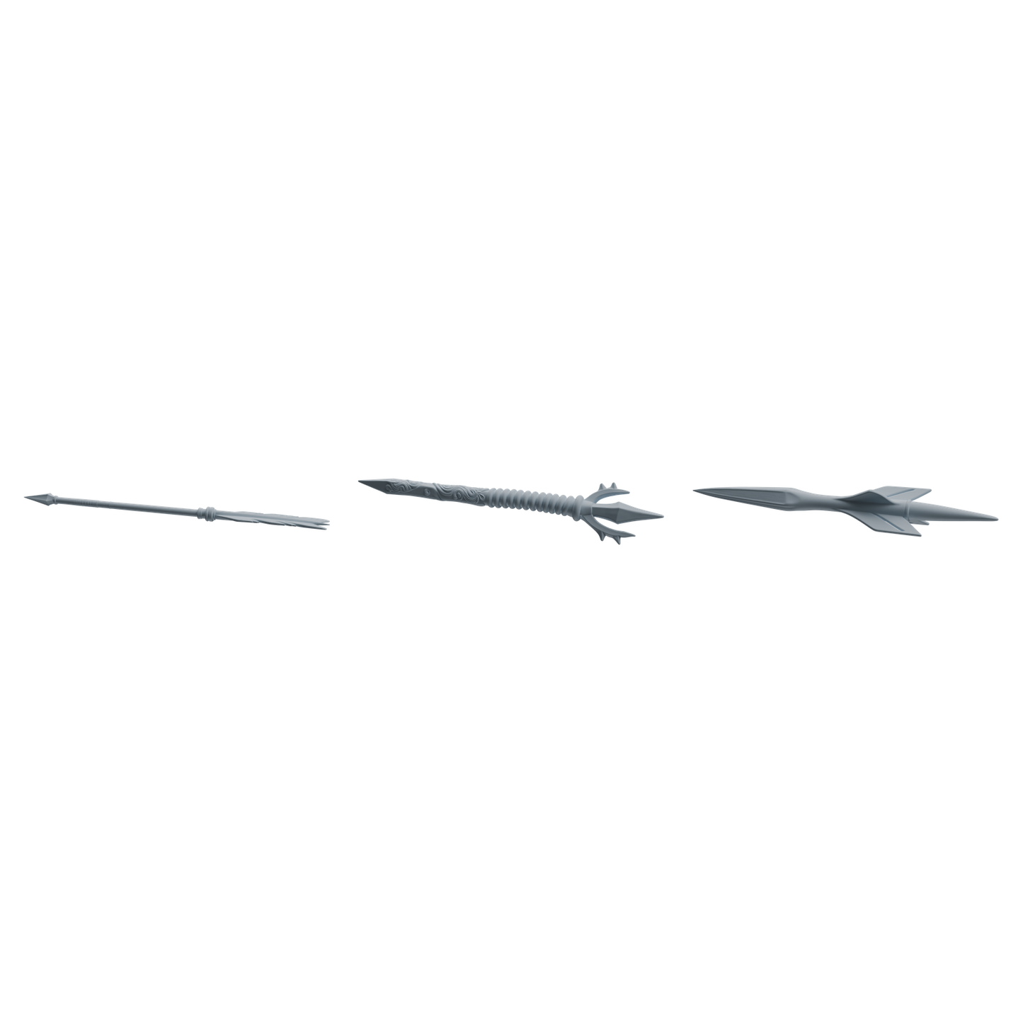 MRY-SFW LYGS446 Multi-style Long Arrow Weapon Modern Model 3 pcs