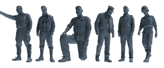 MRY-SFW SSTR050 Miniatures Soldier Model Kit Fury Sherman Ta – LCD 3D printed resin model kit, image 1