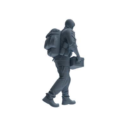 MRY-SFW SSTR009  Modern Navy SEAL Six-Person Logistics Group