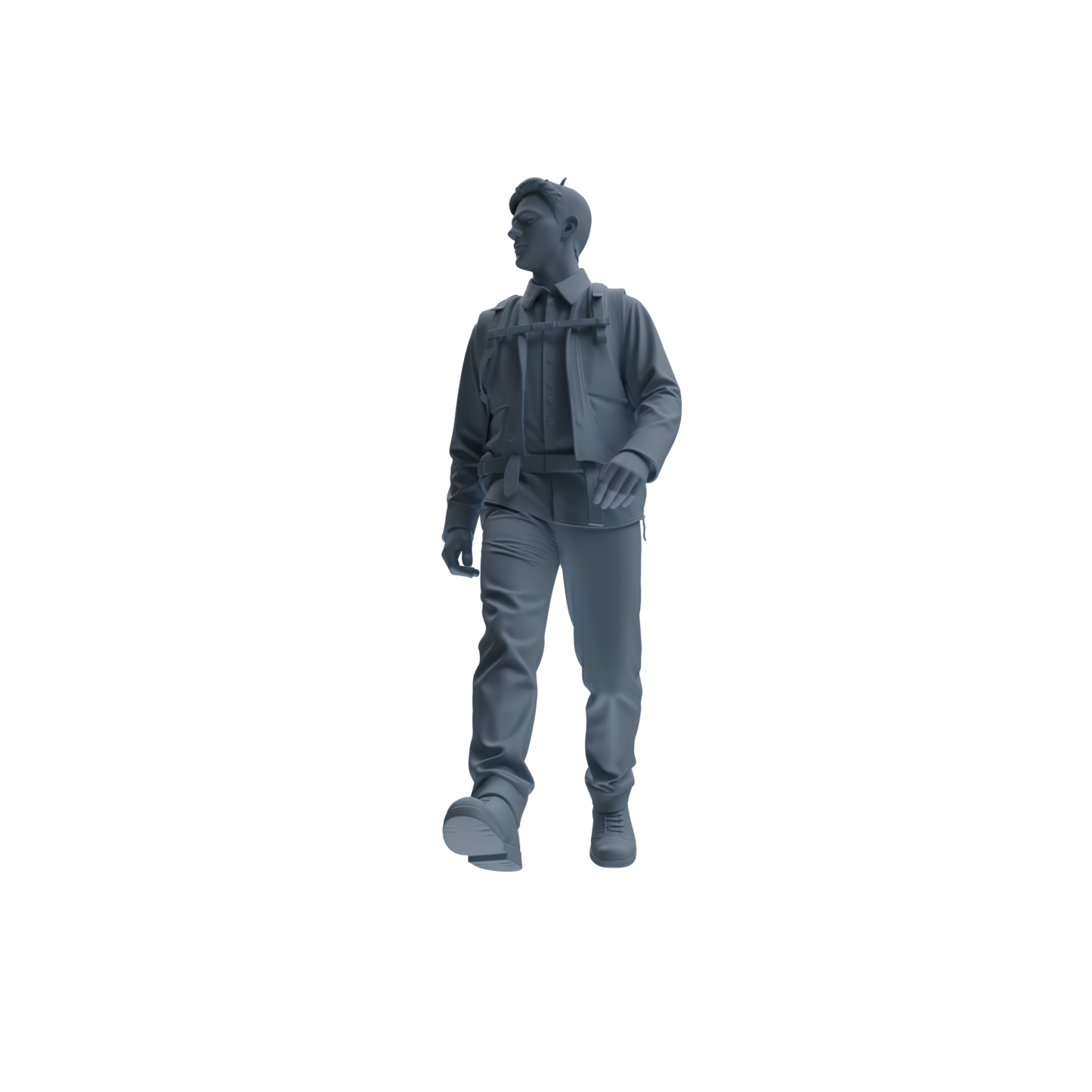 MRY-SFW SSTR139 Miniatures Soldier Model Kit War of Hyenas Modern Canadian Army Four-Person Hiking Group 2