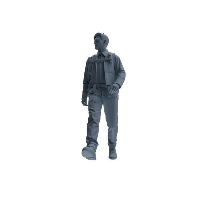 MRY-SFW SSTR139 Miniatures Soldier Model Kit War of Hyenas Modern Canadian Army Four-Person Hiking Group 2
