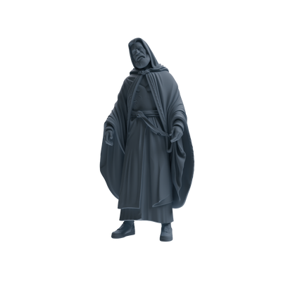 MRY-SFW SSTR288 Medieval Merlin Wizard Conversation Four-Person Group