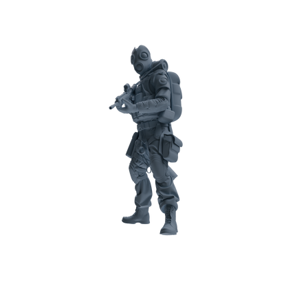 MRY-SFW SSTR342 Modern Counter-Terrorism SWAT Breacher Combat 3 Three-Person Group