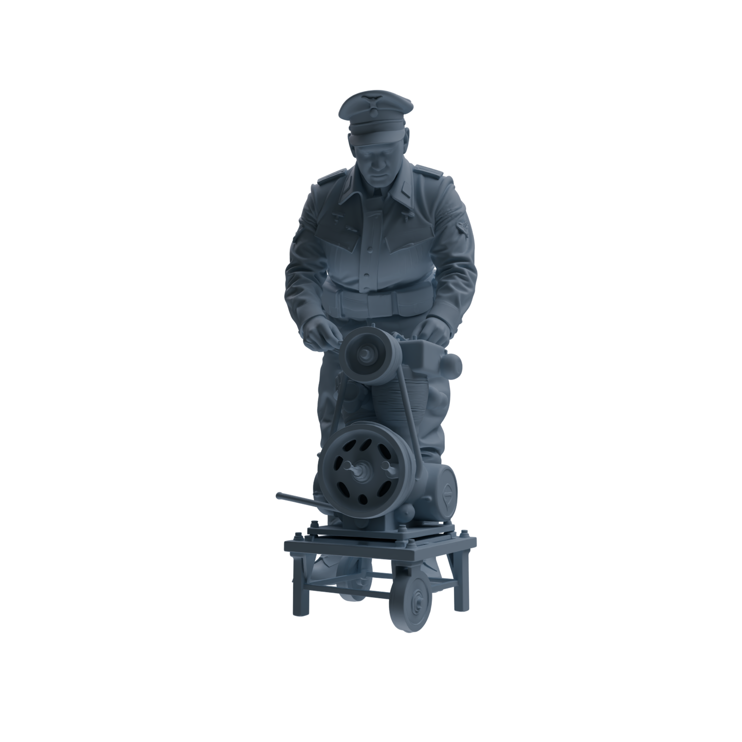 MRY-SFW SSTR252 WWI British Army Logistics Soldier Maintenance Four-Person Group