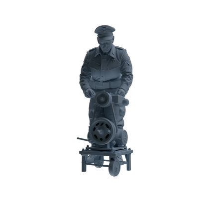 MRY-SFW SSTR252 WWI British Army Logistics Soldier Maintenance Four-Person Group