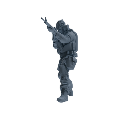 MRY-SFW SSTR341 Modern Counter-Terrorism SWAT Breacher Combat 2 Four-Person Group