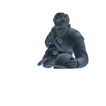 MRY-SFW SSTR108 Miniatures Soldier Model Kit Enemy at Stalingrad WWII Soviet Soldiers Resting Six-Person Group