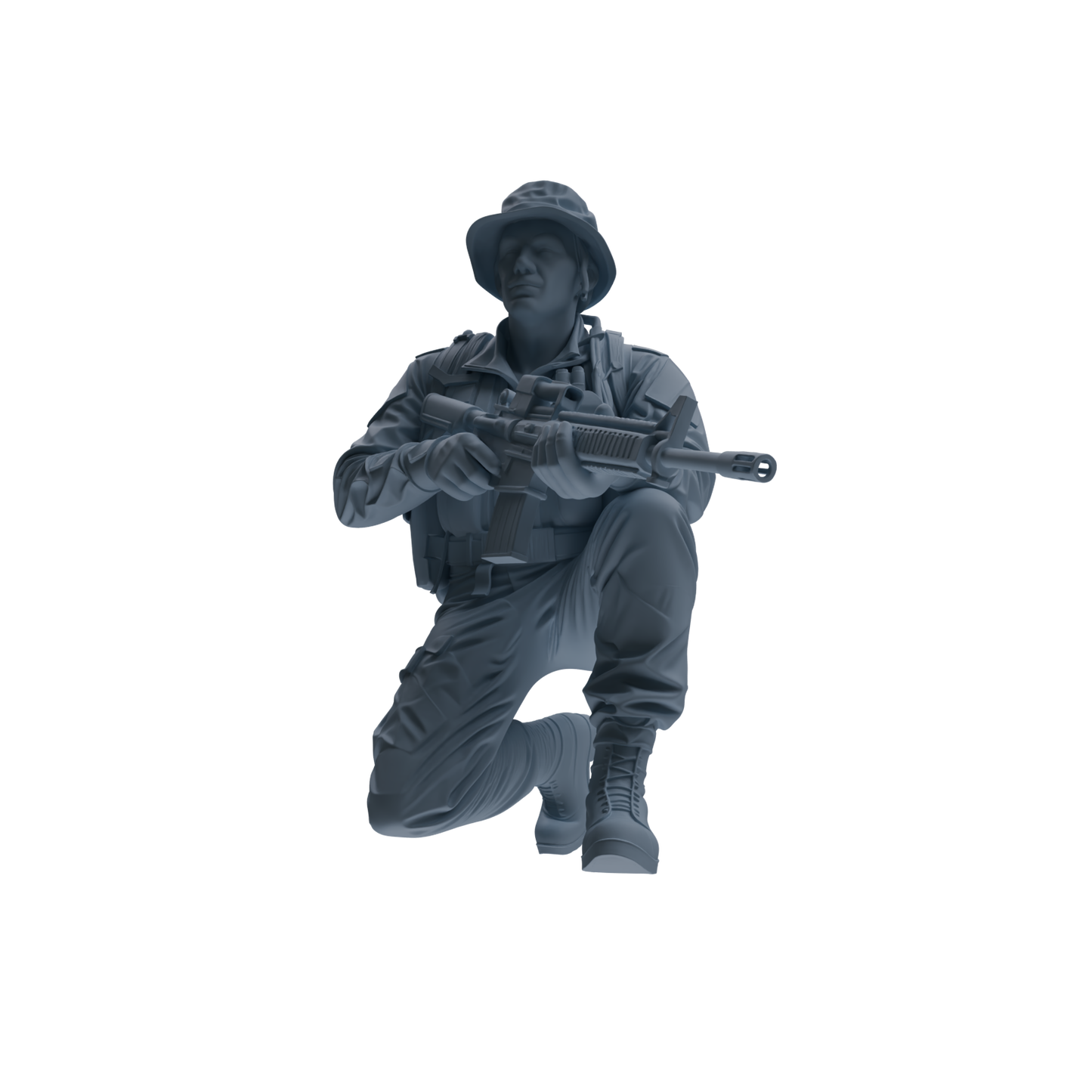 MRY-SFW SSTR140 Miniatures Soldier Model Kit War of Hyenas Modern Canadian Army Four-Person Urban Combat Group