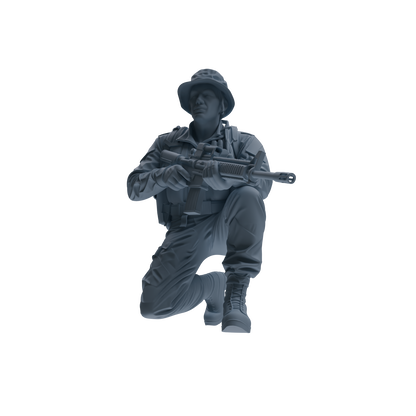 MRY-SFW SSTR140 Miniatures Soldier Model Kit War of Hyenas Modern Canadian Army Four-Person Urban Combat Group