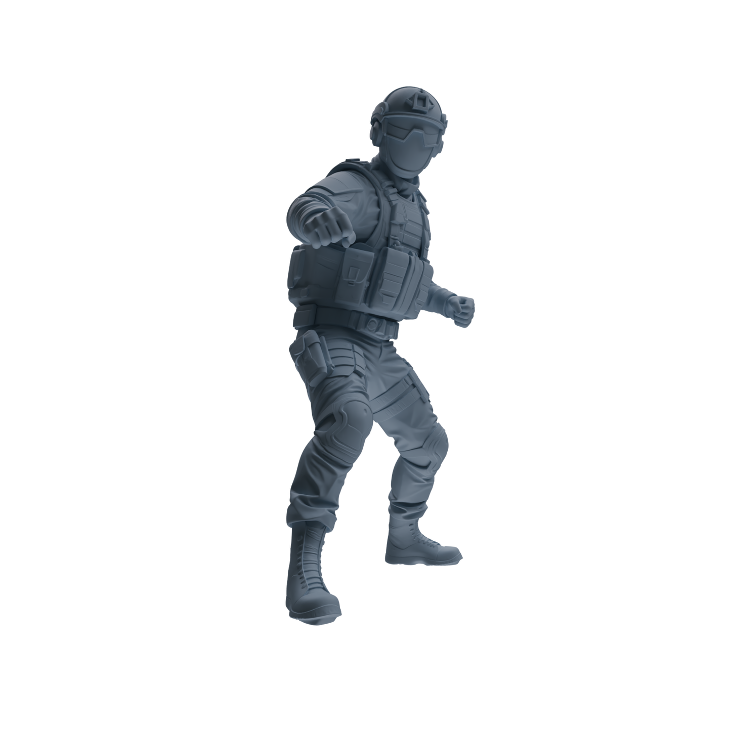 MRY-SFW SSTR346 Modern American Mercenary Combat Four-Person Group