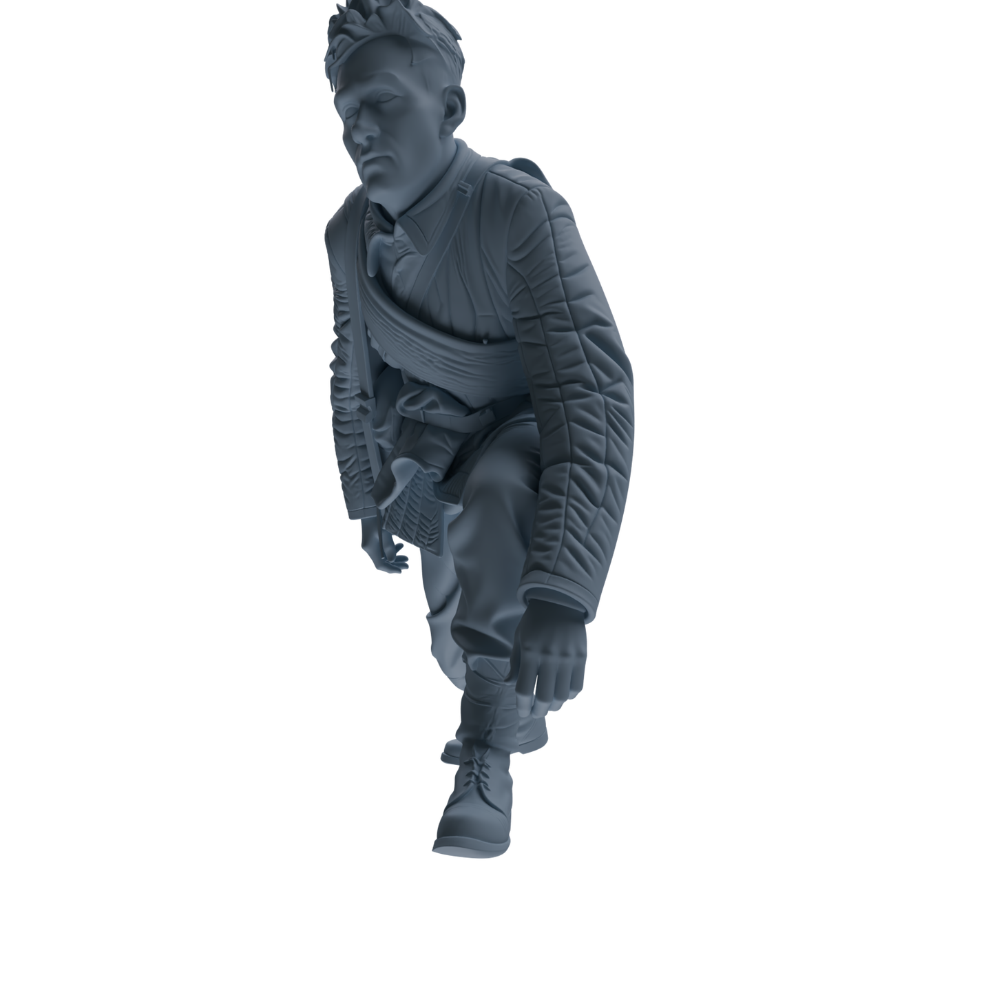 MRY-SFW SSTR105 Miniatures Soldier Model Kit Enemy at Stalingrad WWII Soviet Soldiers Ambush Six-Person Group