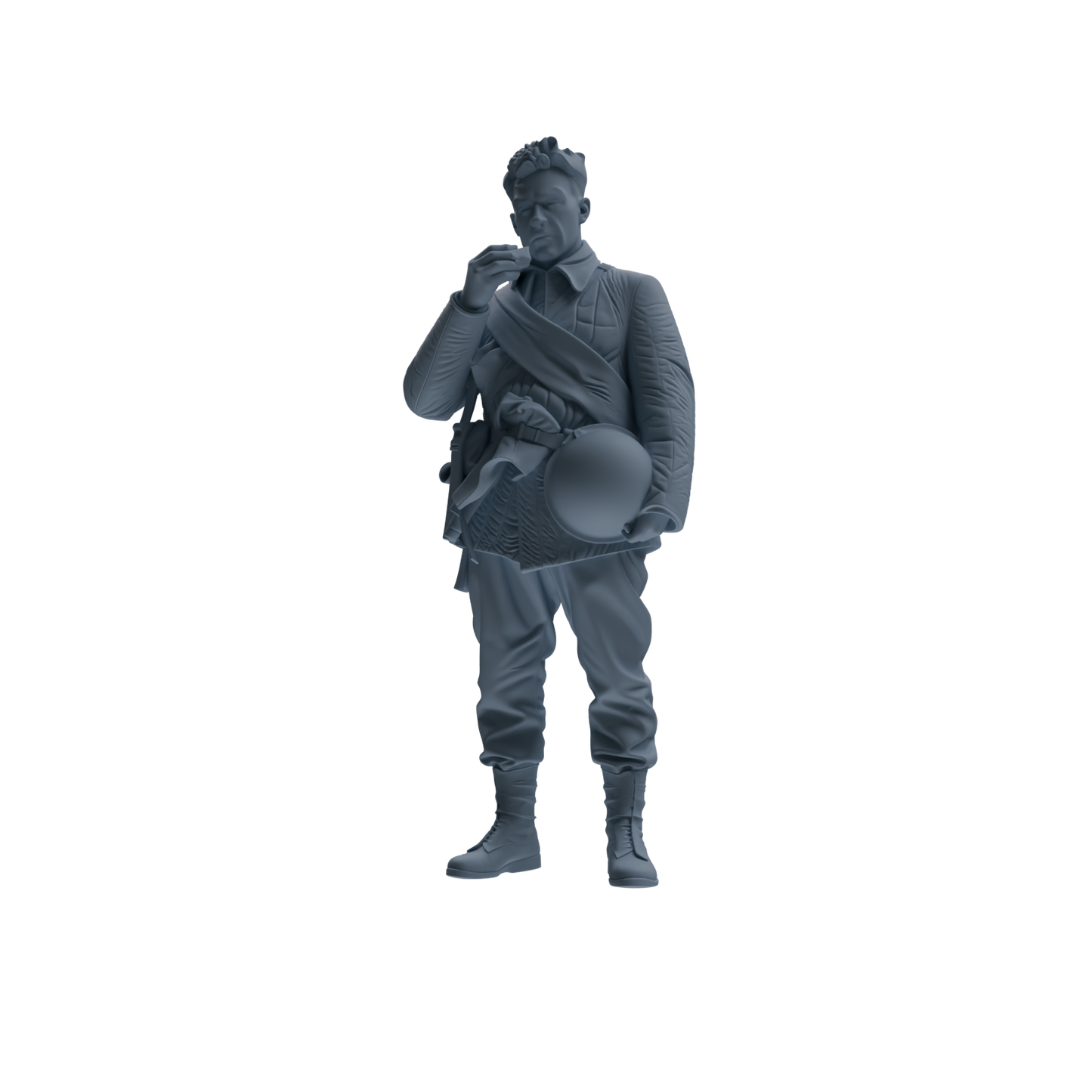 MRY-SFW SSTR102 Miniatures Soldier Model Kit Enemy at Stalingrad WWII Soviet Soldiers Eating Six-Person Group