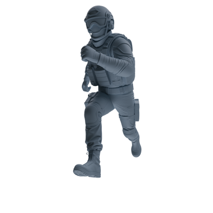 MRY-SFW SSTR360 Modern American Mercenary Combat Four-Person Group