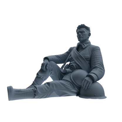 MRY-SFW SSTR107 Miniatures Soldier Model Kit Enemy at Stalingrad WWII Soviet Soldiers Reconnaissance Six-Person Group
