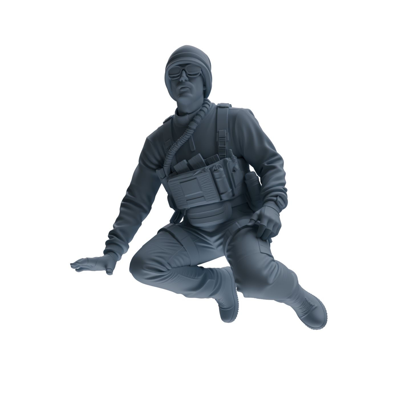 MRY-SFW SSTR383 Modern U.S. Special Forces Wounded Three-Person Group