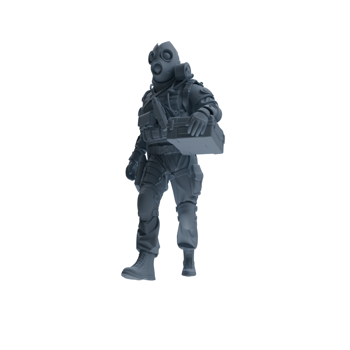 MRY-SFW SSTR311  Modern Counter-Terrorism SWAT Breacher Logistics Four-Person Group