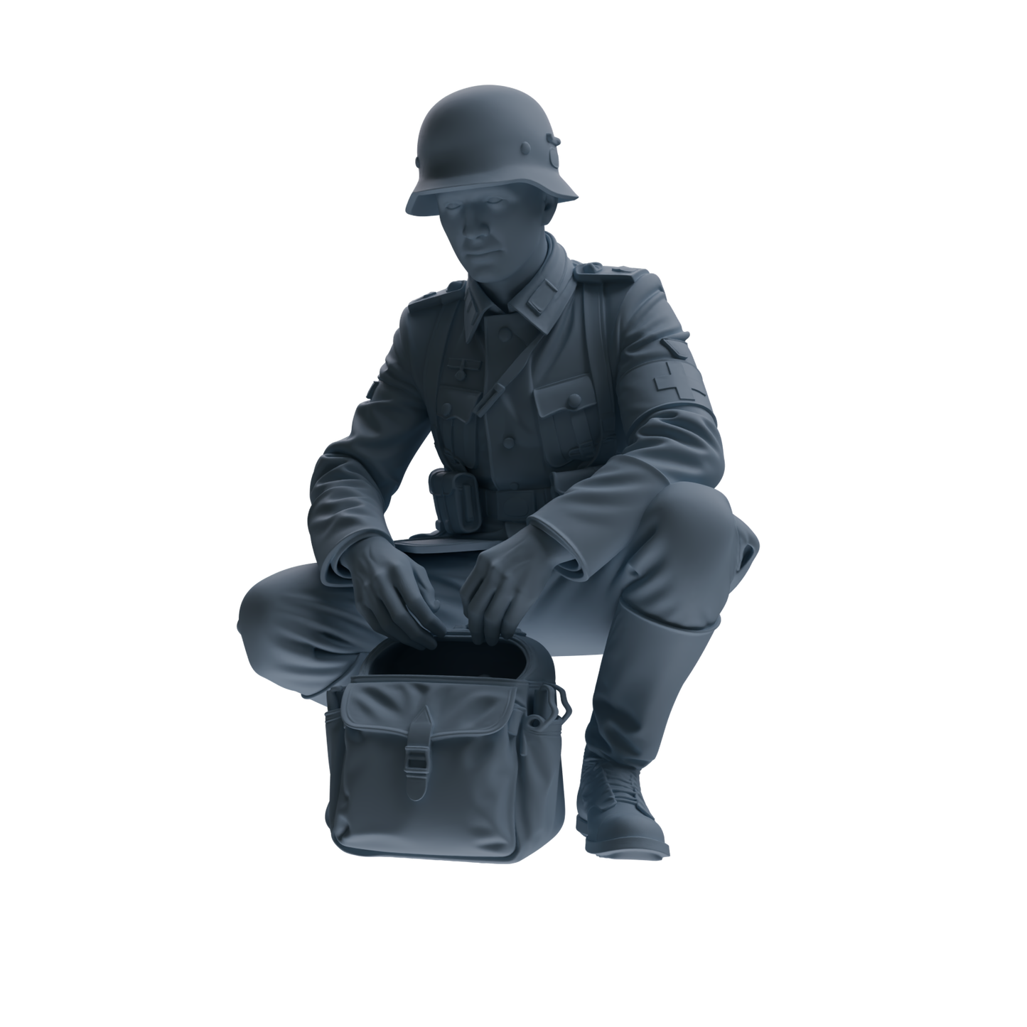 MRY-SFW SSTR212 WWII German Medic Four-Person Group