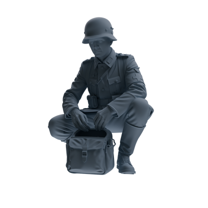 MRY-SFW SSTR212 WWII German Medic Four-Person Group