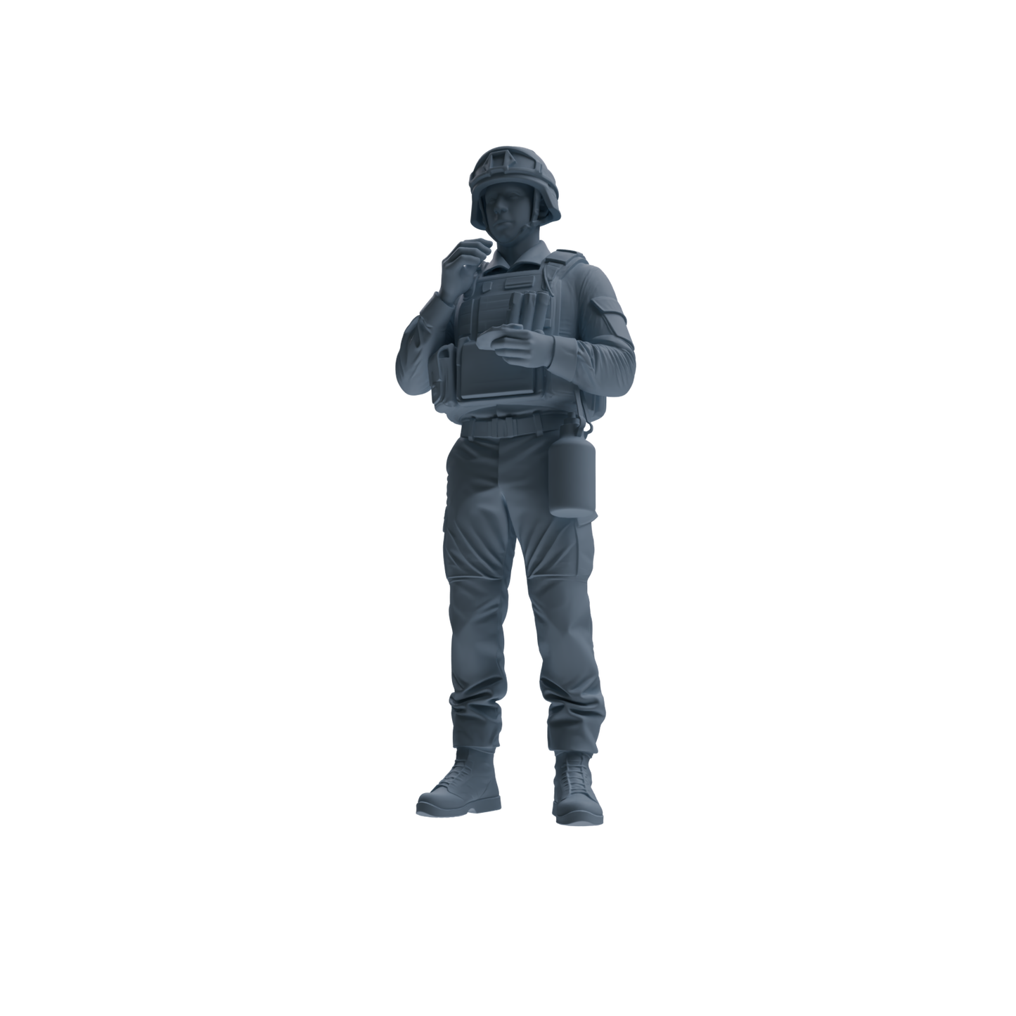 MRY-SFW SSTR238 Modern French Army Logistics Soldier Picnic Four-Person Group